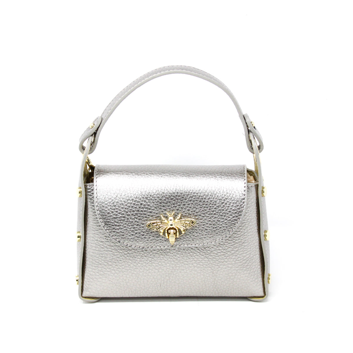 Italian Leather Bee Clutch Tavern Shops at The Inn at Little Washington