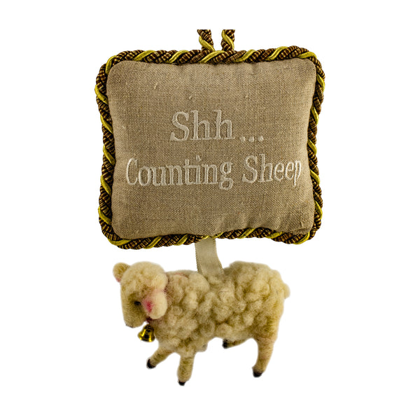 Shh.. Counting Sheep Pillow