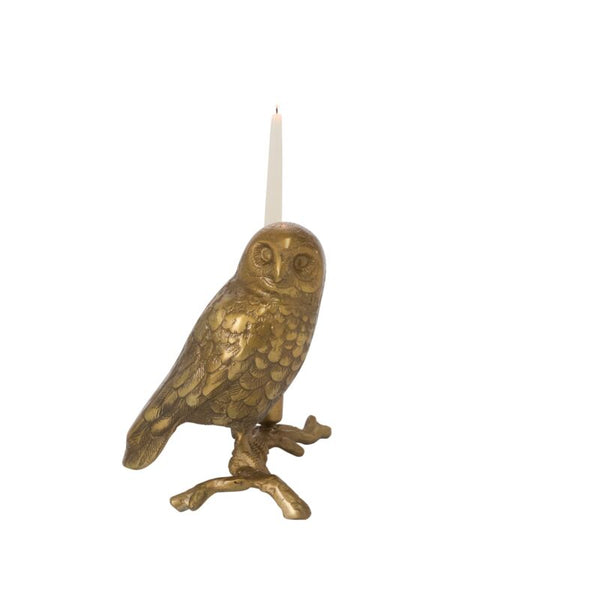 Owl Candleholder