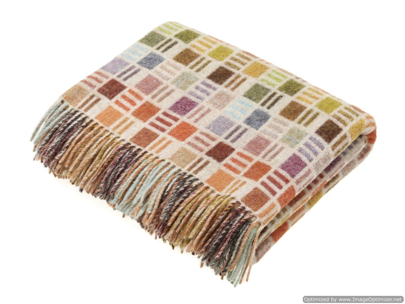 Ribbon Beige Throw