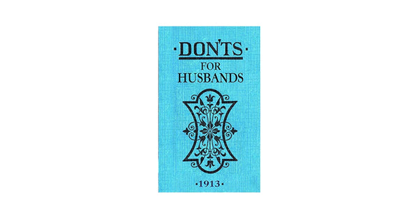Don'ts for... Advice Books