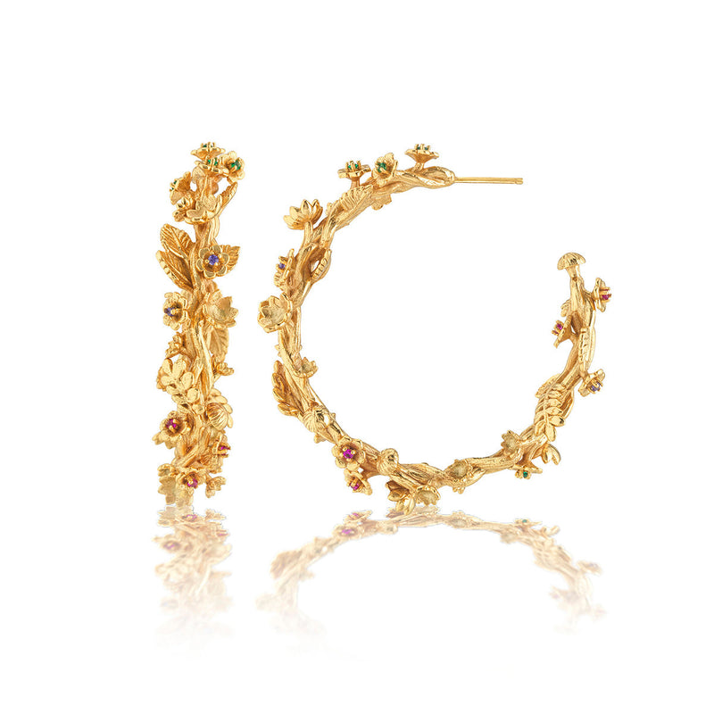 Meadow Grande Hoop Earrings