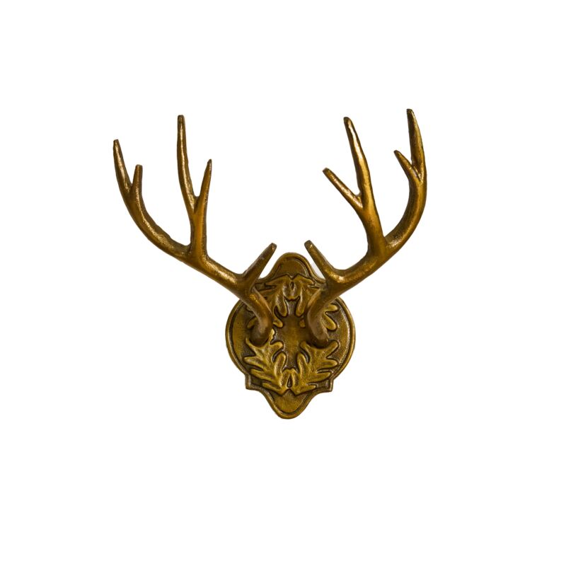 Brass Antler Wall Mounts