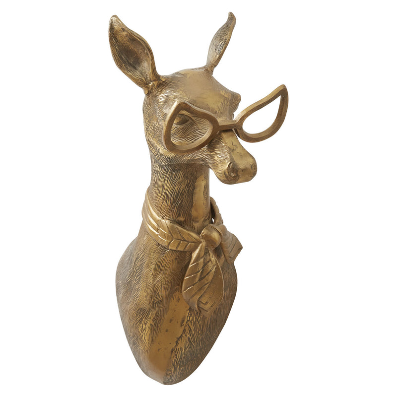 Brass Doe Wall Mounts