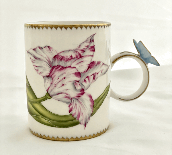 Butterfly Handle Mug