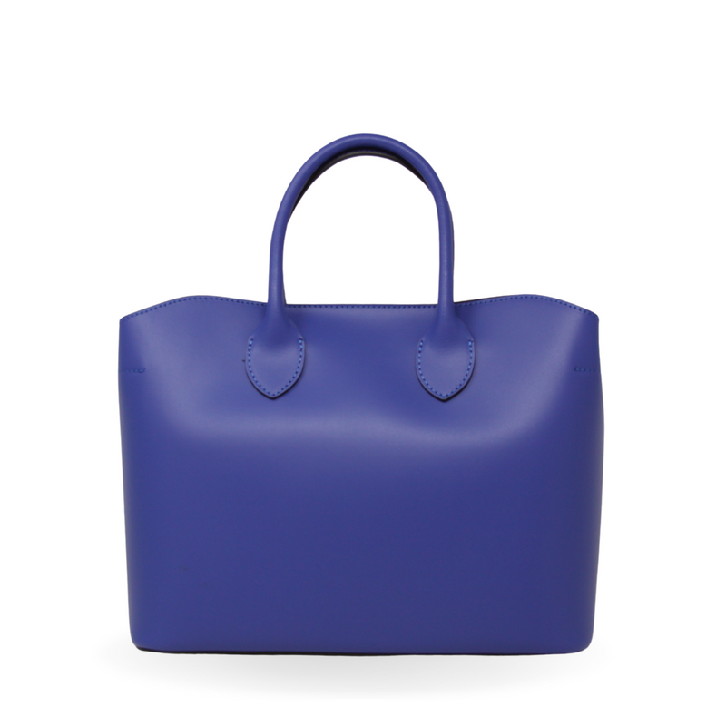 Italian Leather Bag with Red Interior