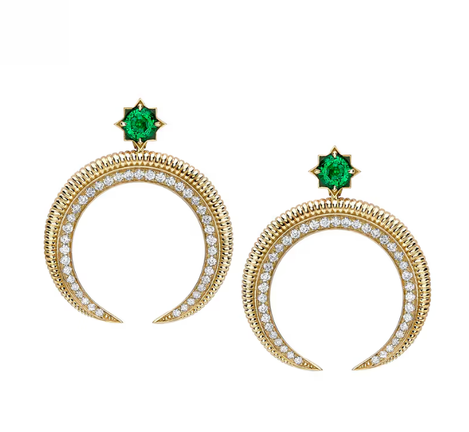 Hilal Crescent Earrings