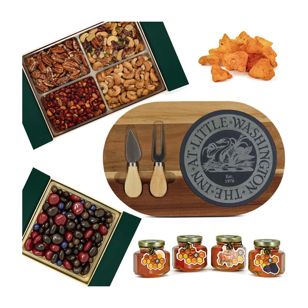 The Ultimate Gourmet Gift Set with Signature Slate Tray
