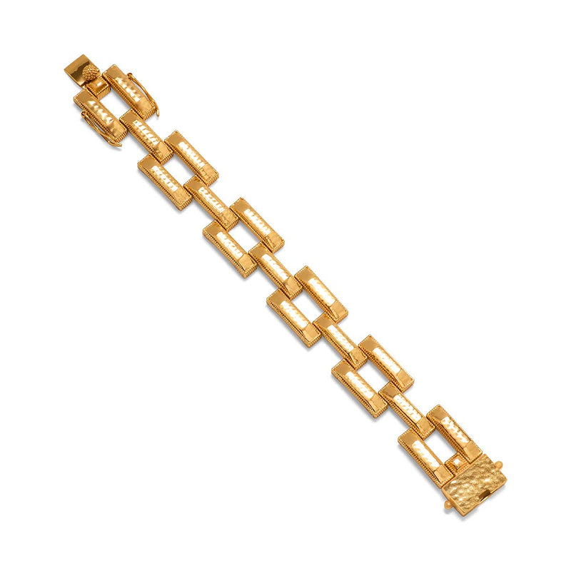 Pathway Link Bracelet, 7.5" - Gold