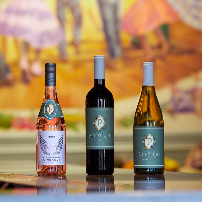 Trio of Wines From Patty O's Cafe (Local Pickup Only)